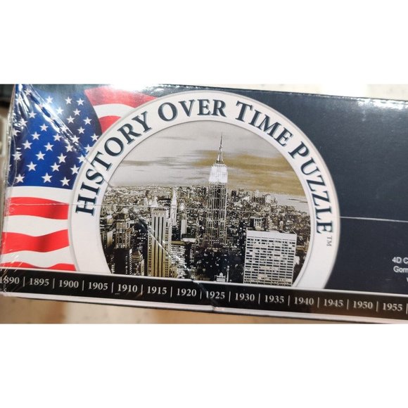 4D Puzzle New York City NYC Skyline Cityscape History Over Time 900 Pcs NEW - Picture 6 of 12